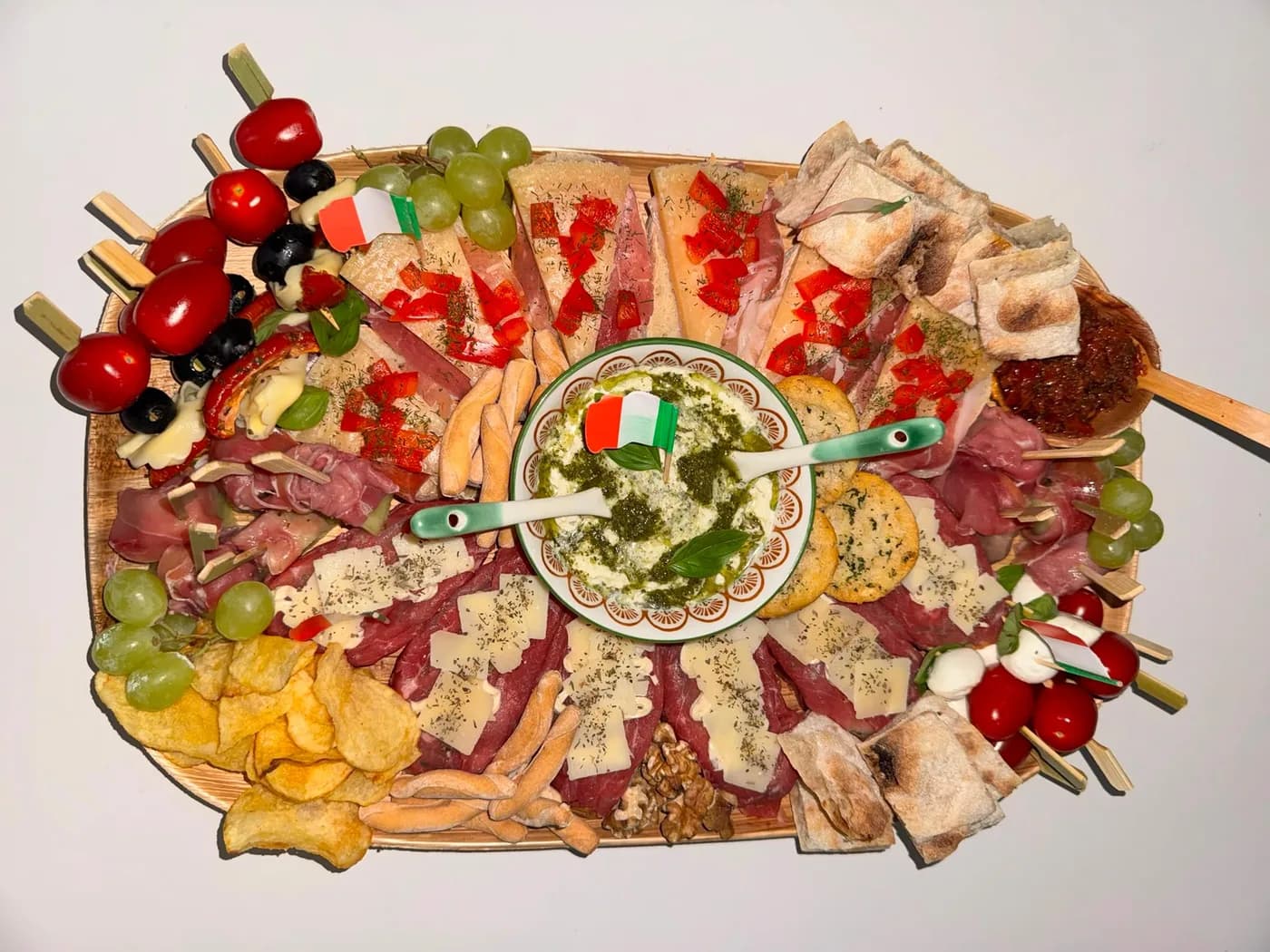 Italiaanse tapas en borrelplank van De Proefreis